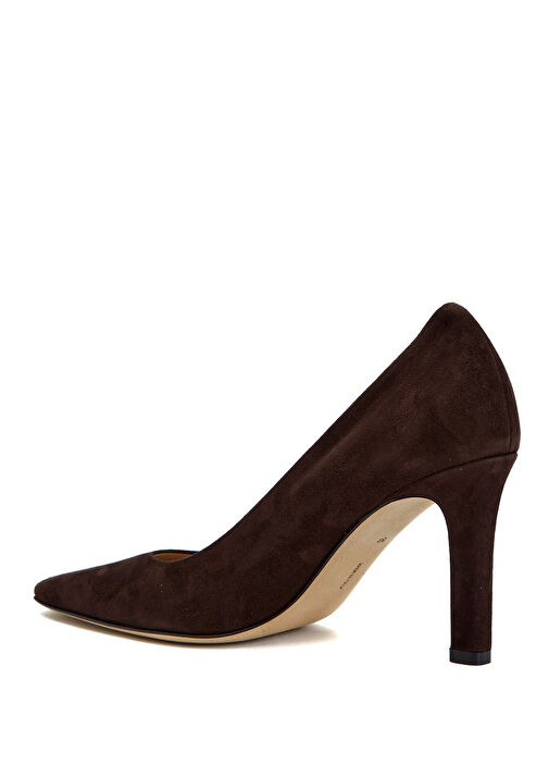 The Row The Row Carla Koyu Kahverengi Süet Topuklu Ayakkabı Basketbol Ayakkabıları | Beymen Koyu Kahverengi - 4. görsel