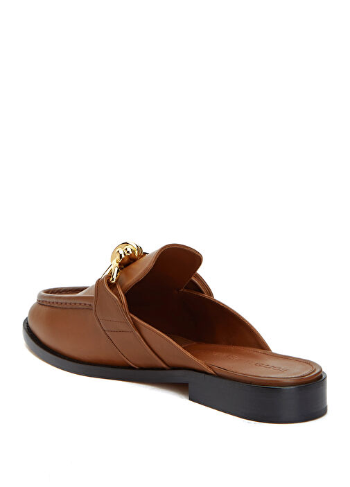 Taba Kadın Deri Loafer - Görsel 4