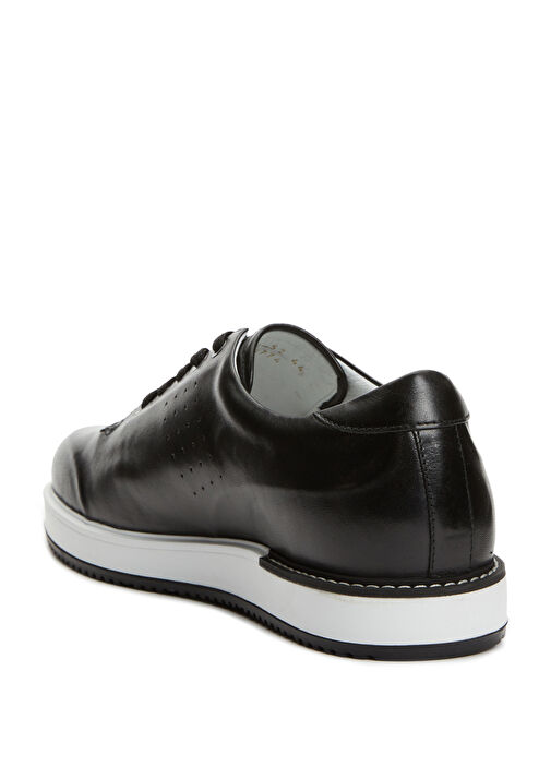 Siyah Erkek Deri Ayakkabı - Görsel 9