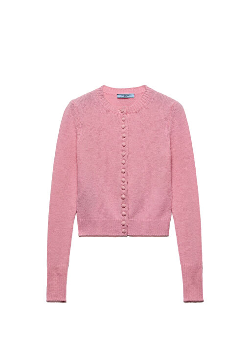 Prada - Cashmere Pink Women's Cardigan