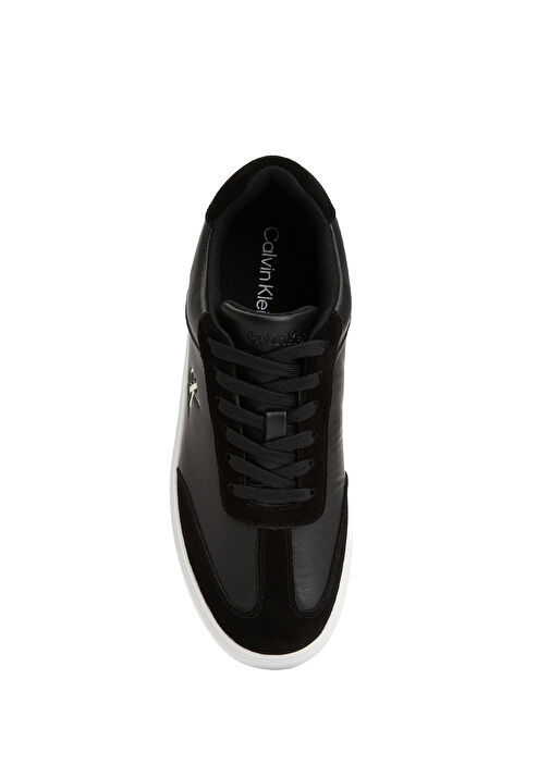 Siyah Logolu Erkek Sneaker - Görsel 5