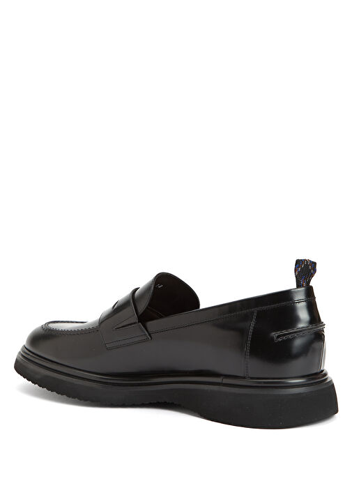 Siyah Erkek Deri Loafer - Görsel 4