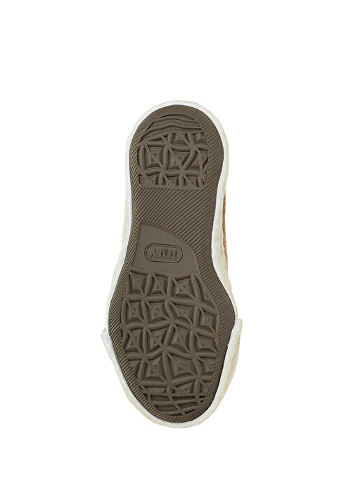 Kahverengi Erkek Deri Sneaker - Görsel 6