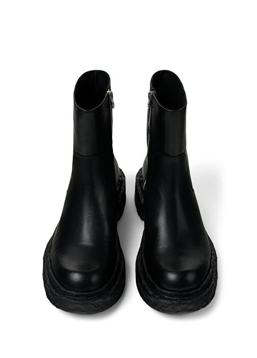 Vamonos Siyah Erkek Deri Bot - Görsel 4