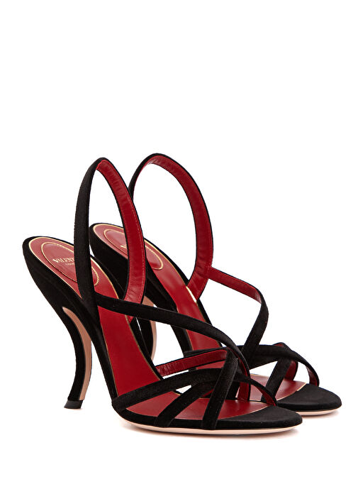 Siyah Kadın Sandalet - Görsel 3