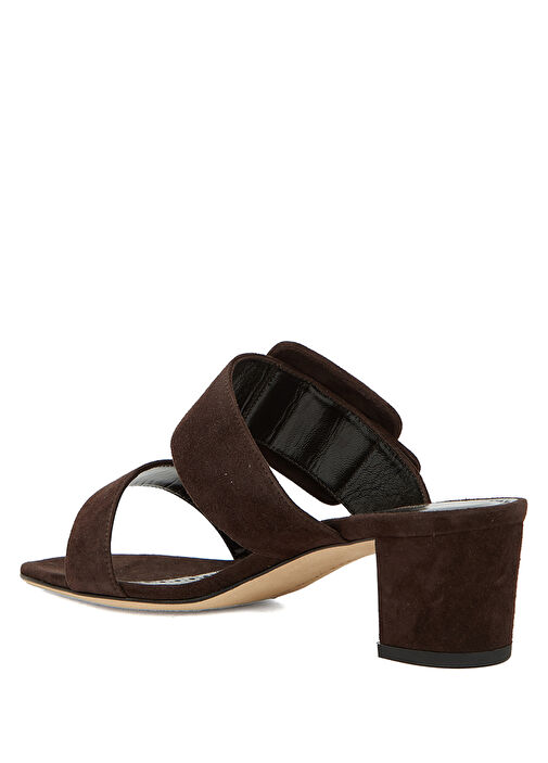 Manolo Blahnik Topuklu Terlik - Görsel 4