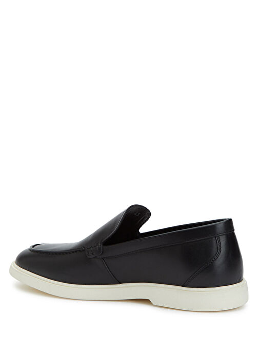 Divarese Siyah Divarese Deri Erkek Loafer