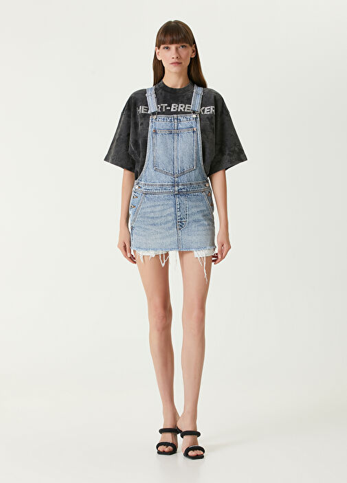 T by Alexander Wang - Blue Denim Dress