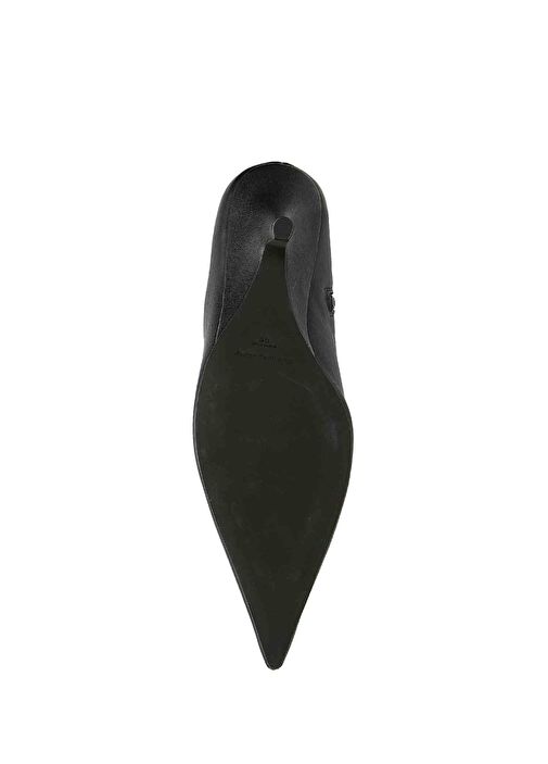 Siyah Kadın Deri Bot - Görsel 6