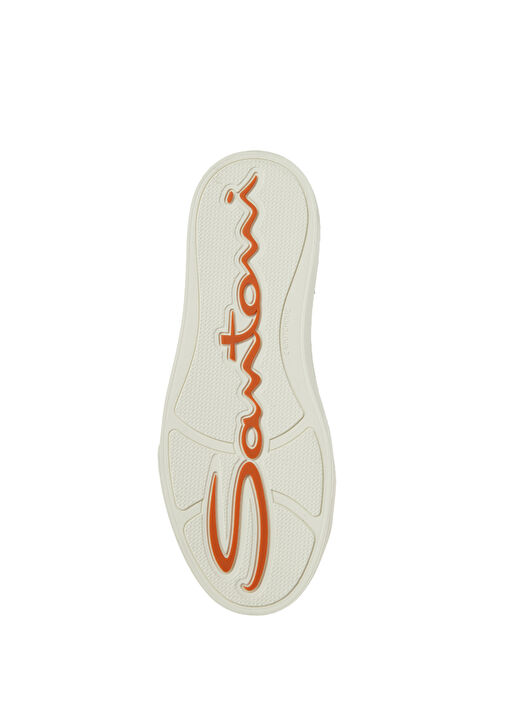 Mavi Logo Detaylı Erkek Süet Sneaker - Görsel 6