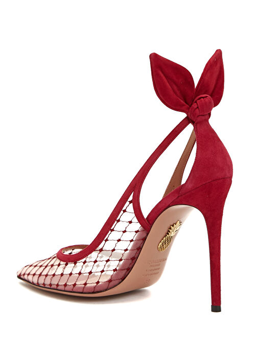 Bow Tie Bordo Stiletto - Görsel 4