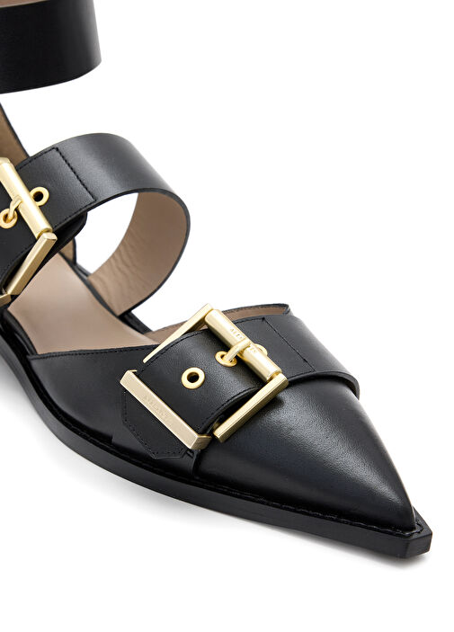 Siyah Deri Babet - Görsel 6