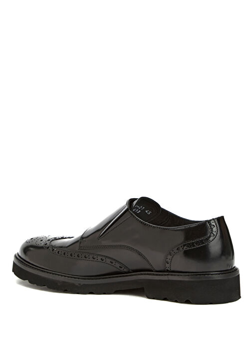Siyah Erkek Deri Ayakkabı - Görsel 4