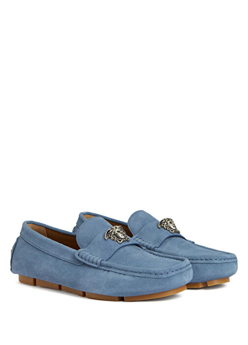 Mavi Erkek Süet Driver - Görsel 3