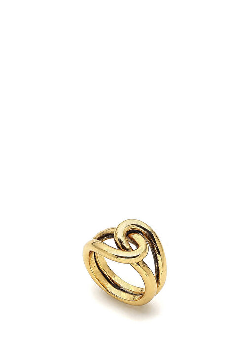 Knot Ring Camila Heart Ring Infinity Knot Ring Gold Plated Pandora US