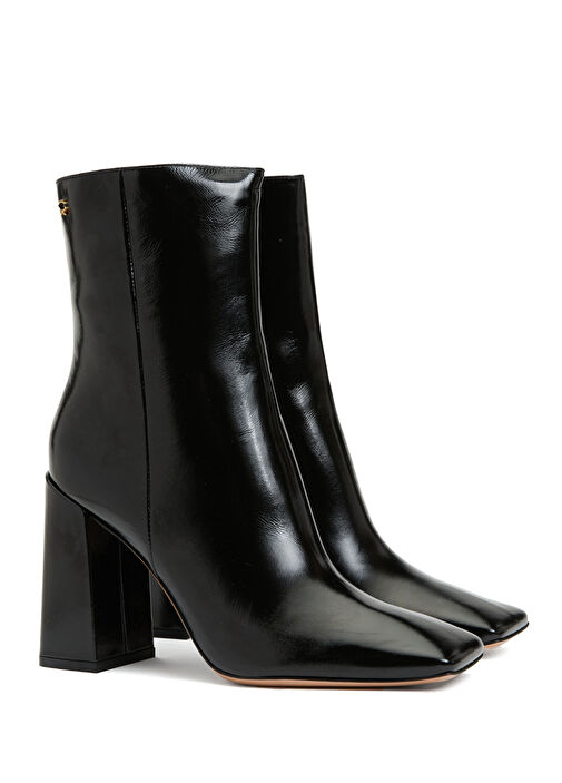 Siyah Kadın Deri Bot - Görsel 3