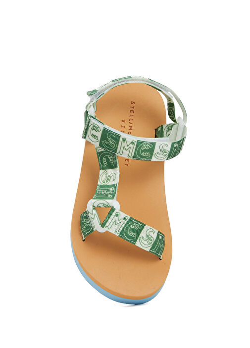 Çok Renkli Baskılı Erkek Çocuk Sandalet - Görsel 5