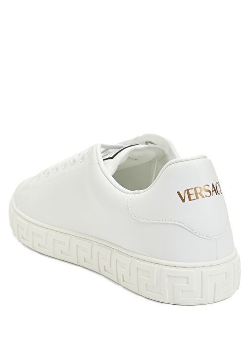 Beyaz Logolu Erkek Sneaker - Görsel 4