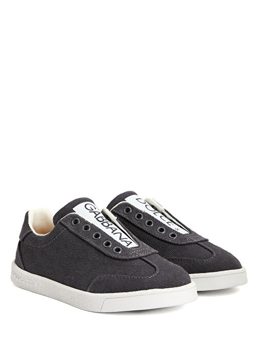 Gri Logolu Erkek Çocuk Sneaker - Görsel 3