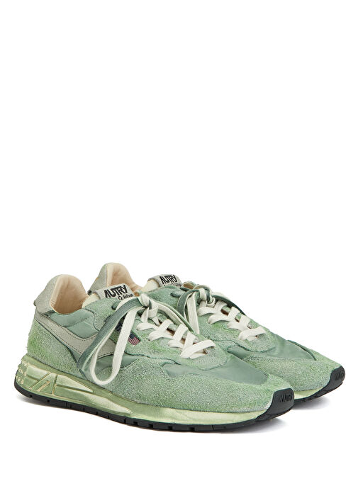 Reelwind Super Vintage Yeşil Erkek Sneaker - Görsel 3