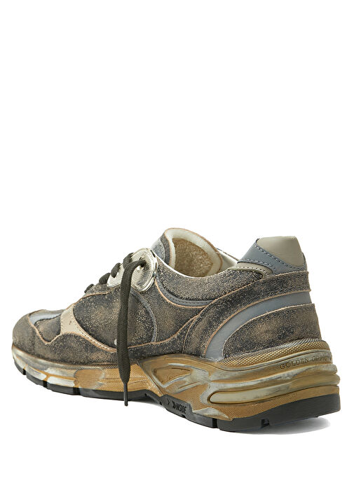 Dad Haki Erkek Deri Sneaker - Görsel 4