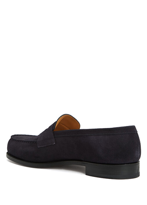 Mavi Bantlı Erkek Deri Loafer - Görsel 4
