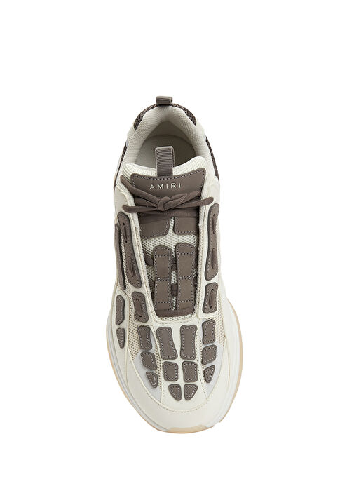 Amiri Amiri Bone Runner Bej Gri Erkek Deri Sneaker | Beymen Gri - 5. görsel