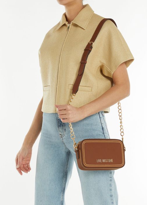 Love Moschino Taba Kadın Stitched Love Taba Kadın Çanta 1946682