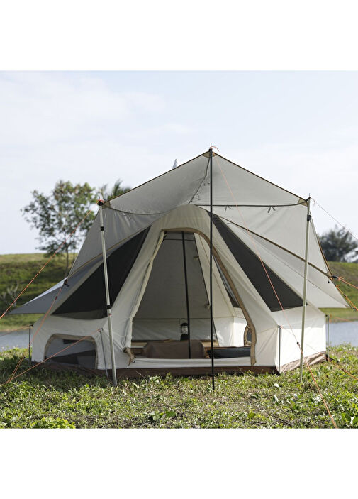 KingCamp - Anizo S 320 3 Mevsim Canvas 2-4 Kişilik Glamping Çadır