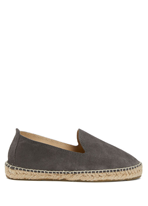 Hamptons Gri Erkek Süet Espadril - Görsel 2
