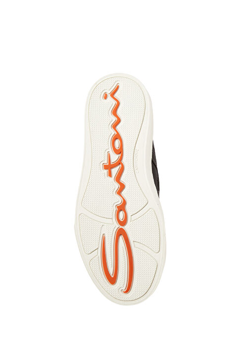 Kahverengi Erkek Deri Sneaker - Görsel 6