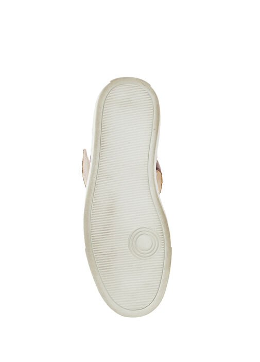 Çok Renkli Kadın Deri Sneaker - Görsel 6