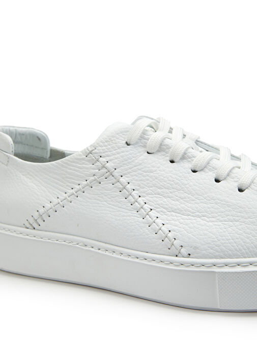 Beyaz Desenli Erkek Sneaker - Görsel 7