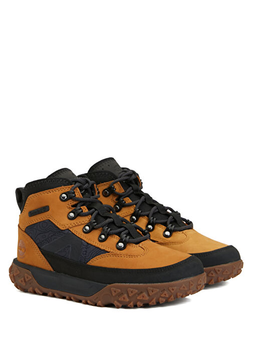 Green Stride Motion 6 Mid Kamel Unisex Çocuk Bot - Görsel 3