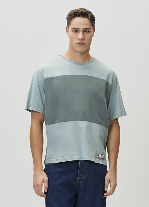 MARNI Tシャツ Marni Yeşil Erkek Yeşil Colorblocked T-shirt 1975653 | Beymen