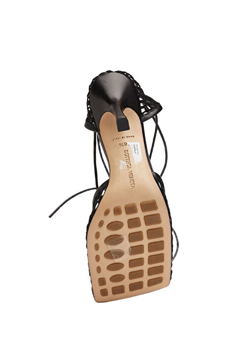 Beymen Reborn Siyah Beymen Reborn Bottega Veneta Topuklu Sandalet