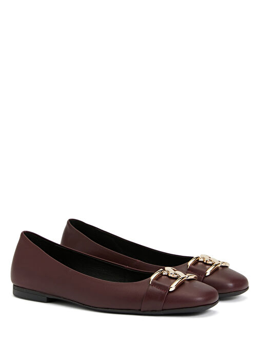 George Hogg George Hogg Bordo Kadın Deri Babet | Beymen Bordo - 3. görsel