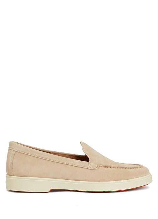 Yaltamoc Kum Kadın Süet Loafer - Görsel 2