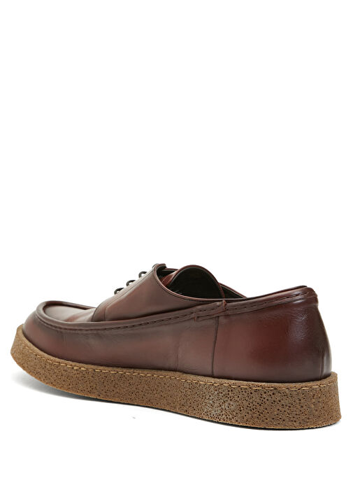 Kahverengi Erkek Deri Ayakkabı - Görsel 4