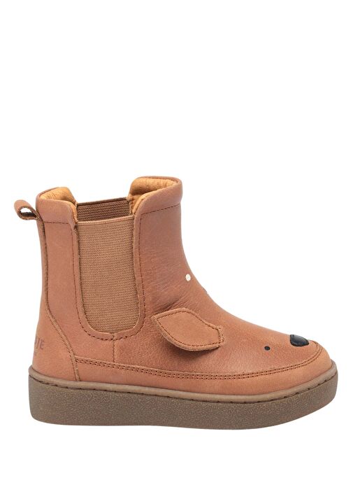 Kestane Unisex Çocuk Deri Bot - Görsel 2