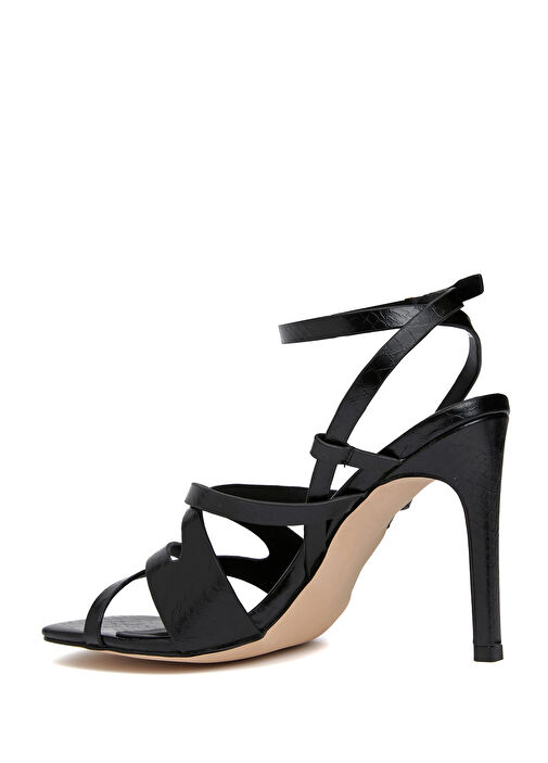 Siyah Kadın Sandalet - Görsel 4