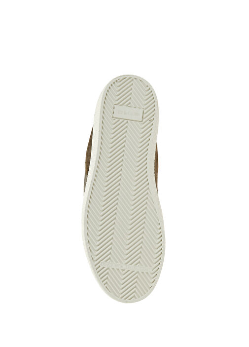 Kahverengi Kadın Deri Sneaker - Görsel 6