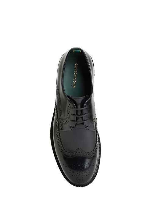 Lacivert Erkek Deri Ayakkabı - Görsel 5