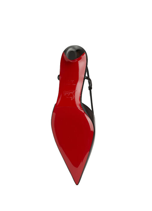 Miss Siyah Deri Topuklu Ayakkabı - Görsel 6