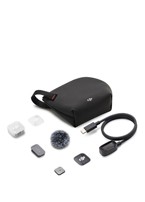 DJI Mic 2 Transmitter 本体 DJI - Mic Mini 2 Transmitter Yaka Mikrofonu - Siyah