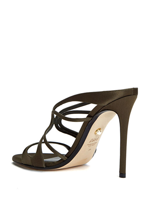 Alevi Alevi Mony Haki Kadın İpek Terlik Beymen'de! Haki - 4. görsel