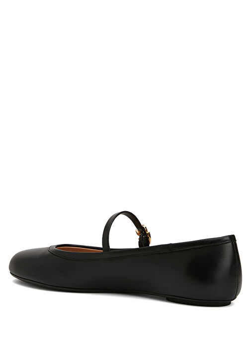 Siyah Deri Babet - Görsel 4