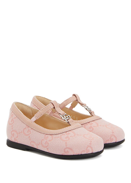 Pembe Kız Çocuk Babet - Görsel 3