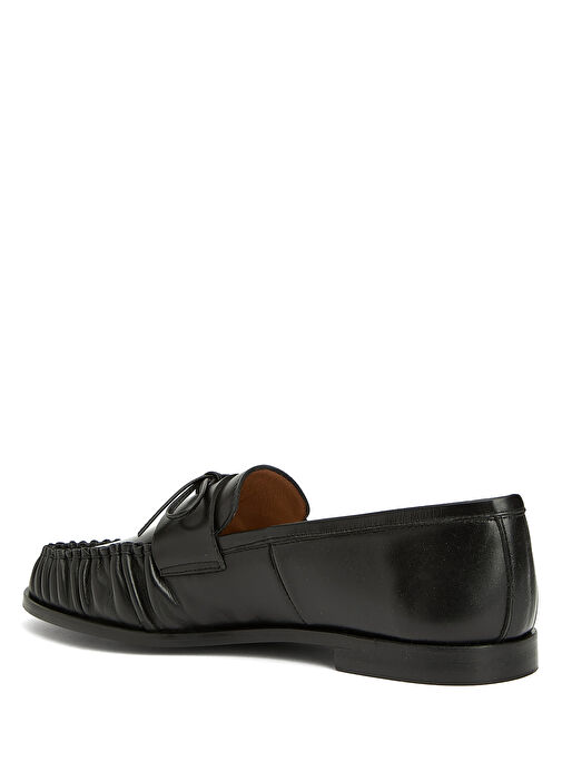 Dylan Siyah Kadın Deri Loafer - Görsel 4