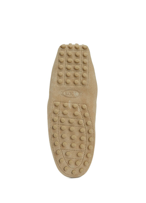 Bej Kadın Deri Loafer - Görsel 6